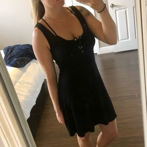 Black Ribbed Dress